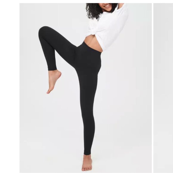 Offline by Aerie OG High Waisted Leggings Size Medium Long - Picture 3 of 9